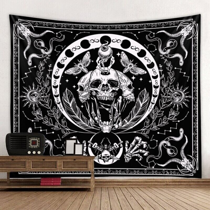 Tapestry Hippie Bohemian 75x100 чёрный