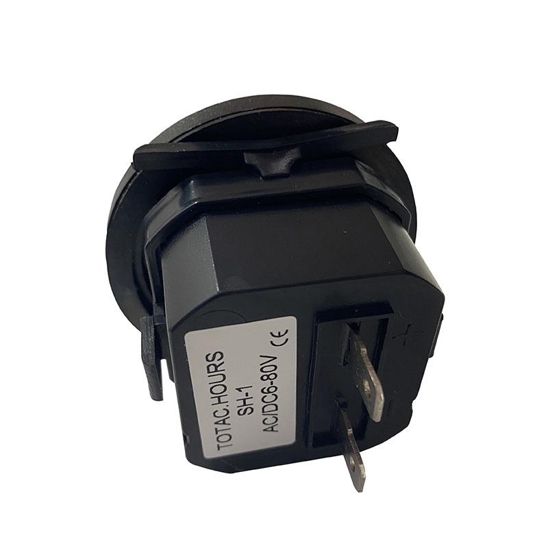 SH-1 Discount Industrial Timer: On-board Mechanical Hour Meter and Stopwatch for Engineering Vehicles