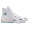 Converse Chuck Taylor All Star Classic Versatile High-Top Canvas Shoes Unisex Sneakers White Orange 167751C