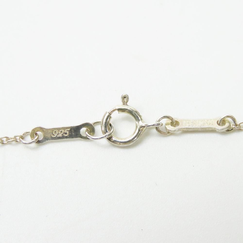 Used TIFFANY&Co. Necklace Curved Heart Silver925 4.1g Silver Accessories