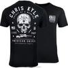 2026 Summer Retro Veteran Flag Print T‑Shirt Men Women American Hardcore Skull Graphic Loose Short Sleeve Casual Street Tee