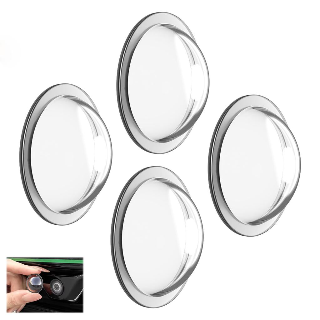 2/4PCS Universal Car Camera Lens Protector Anti Scratch Waterproof Car Rear View Backup Camera Cover for Car Accessorie