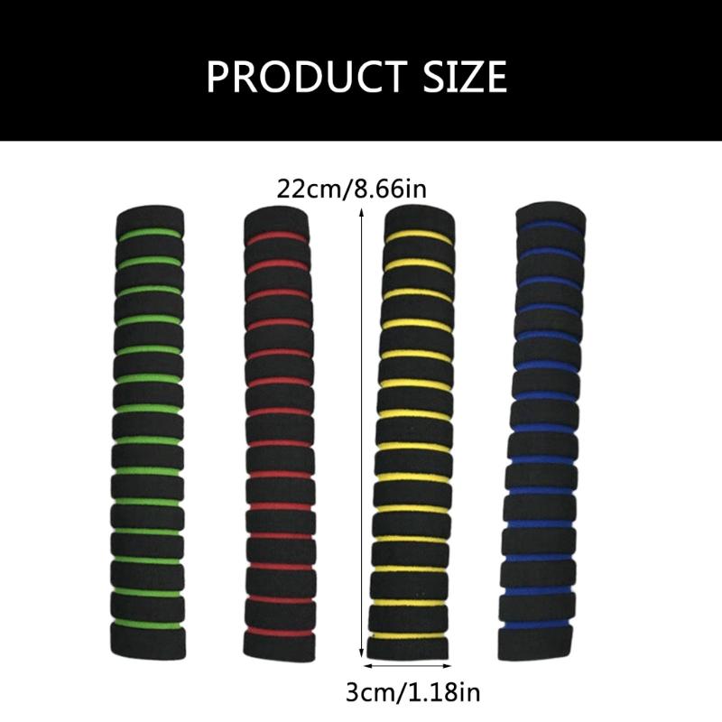 Comfortable Bicycles Grip Bicycles Sponges Handlebars Grip Antiskid Bike Grip Easyly Install Bicycles Accessories
