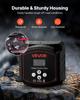 Dual Battery Isolator Kit, 12V 300 Amp, Manual and Automatic VSR Voltage Sensitive Relay with Voltmeter, LCD Screen, Smart Battery Isolator,