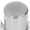Stainless Steel Sealed Can Food Storage Container Airtight Canister for Dried Fruit Milk Powder Tea Large 1600ml