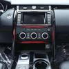 Black Plastic Car Center Air Conditioning Panel Cover - Interior Accessory for Lu