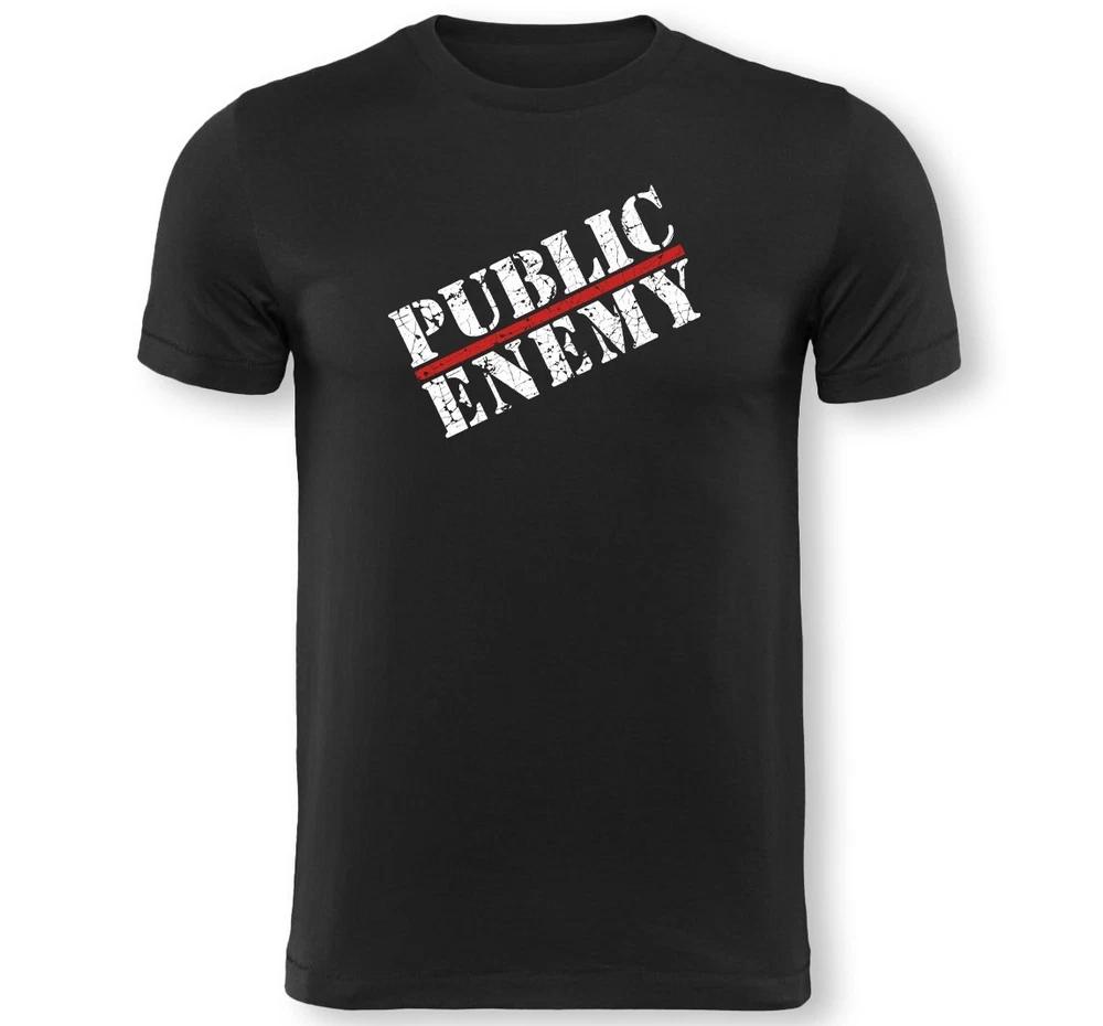 Public Enemy Black TShirt I breathable Polyester I HipHop music festival Tee L