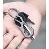 FEGVE Titanium Keychain Bottle Opener Mini Multifunctional EDC Tool
