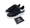 Lässiger Leder-Sneaker Herren Schwarz 553680-WHGP5-1070