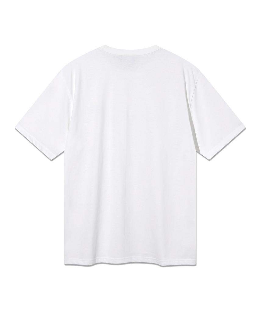 Lee Box Twitch Logo Short Sleeve T-Shirt White