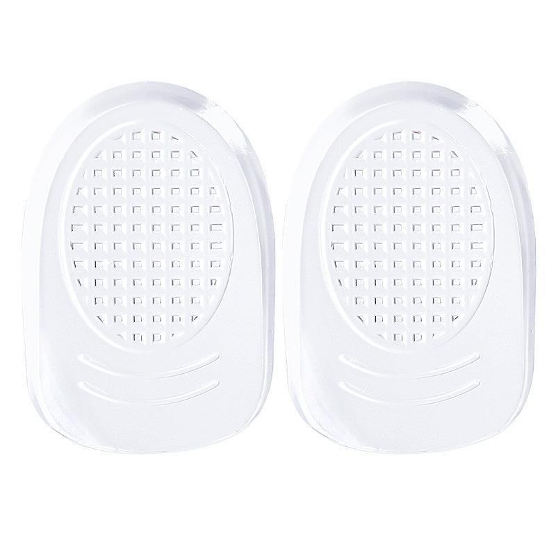 Проверенный Гранулированный Задний Наколенник Липкий Утолщенный Нескользящий ГЕЛЕВЫЙ Половина Размера Стелька Амортизация Снятие Нагрузки Поддержка Стопы S прозрачный