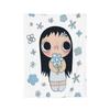 Yuy Manga Girl Пушистое одеяло Сяоюй Потрясающие пледы для дома El Sofa 150*125См Кусок ковра,