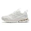 HEYTEA x Anta Textile, Synthetic Leather Slip Resistant Abrasion Resistant Low top Running Shoes Women's White 122448805AS-1