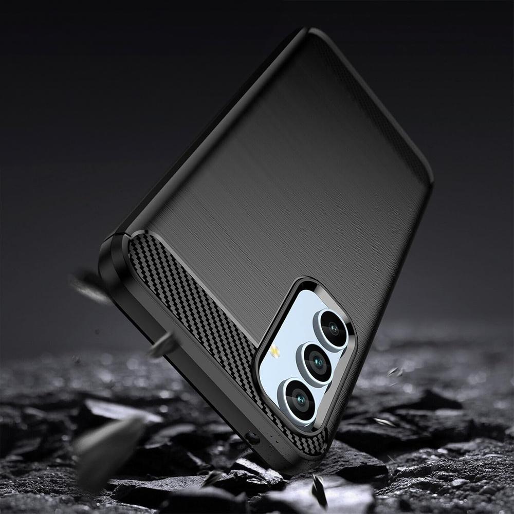Case for Samsung Galaxy A54 5G, Carbon, Black