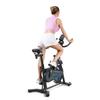Exercise Bike QK116C, 6KG Flywheel, Adjustable Seat & Handlebar, LCD Monitor, Black-Red, 120KG Max Load Cycling Bikes For Home