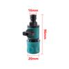 1 Set One-Way-Four-Valve Water Splitter 16mm Nipple Quick Switch Valve Garden Lawn Irrigation Car Washing Multiple-Use Connector