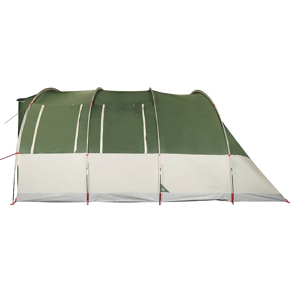 Tunnel Family Tent for 7 People Green Waterproof