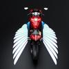 Floodlight Motorcycle Shadow Light Wing Universal Ambient Light  LED Light