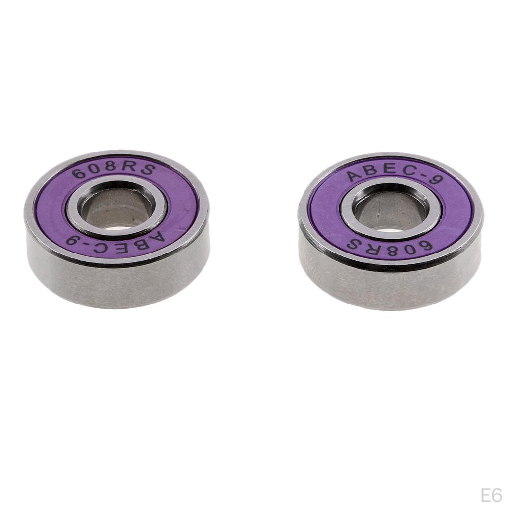 ABEC9 608RS Roller Skate Wheel Bearings Skatebaord Longboard Pack of 10