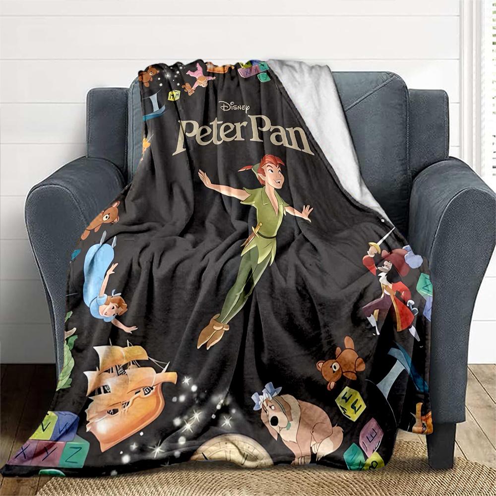1pc, Disney Peter Pan Blanket Seasonal Universal, Living Room, Travel, Camping, Car Blankets
