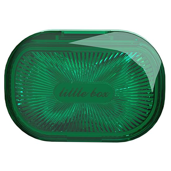 Organisation Transparent Praktische Tragbare Prothese Bad Fall Box Halter Retainer Fall