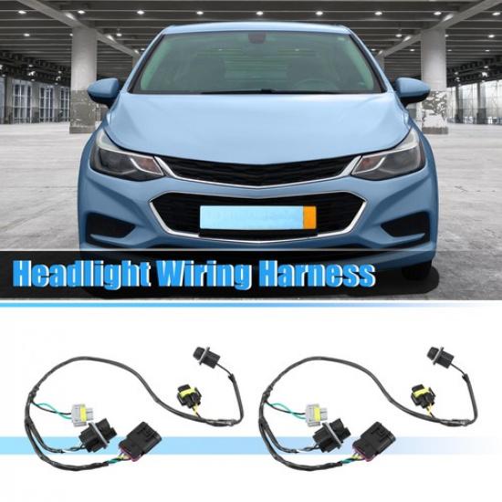 2Pcs 645-539 15930264 Headlight Wiring Harness for Chevrolet Malibu 2008-2012