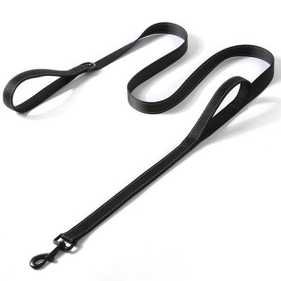 Reflective Dual-Handle Shock-Absorbing Dog Leash for Large & Medium Dogs