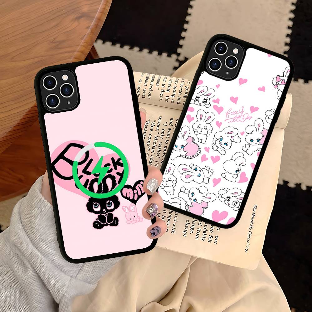 Cute Cartoon Esthers Bunny Magnetic Wireless Phone Case For IPhone 17 16 15 14 Plus 13 12 11 Pro Max
