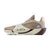 Li Ning Wade All City 13 Encore Gem Mountain Sports Comfortable Shock Absorption Wear Resistant Low Top Basketball Shoes Men Sneaker Brown ABAV043-13