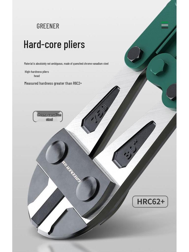 High Leverage Rebar Cutting Pliers & Wire Scissors