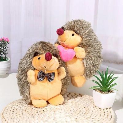 1 Stück 17 cm Igel-Puppenspielzeug, Plüschspielzeug für Paare, einzigartige und süße Tierdekorationen