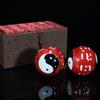 Spherical Esmaltado Hand Ball with Presentation Box Yin-Yang Exercise