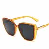 Fashion Plastic Cat Eye Women Oversized Sunglasses Brand Designer Vintage Retro Mirror Sun Glasses For Female Uv400