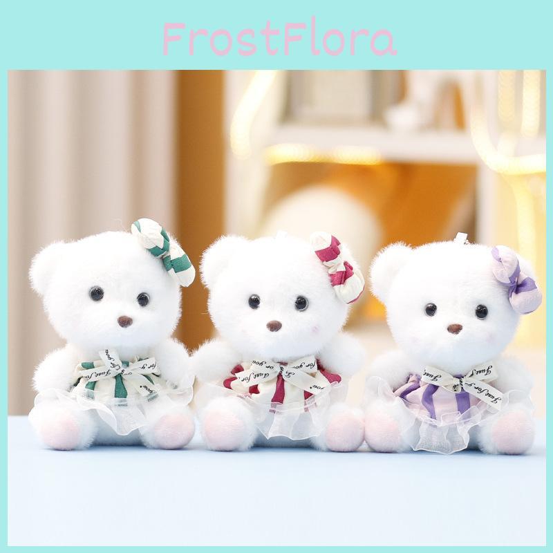 Plush Bear Toy Cute Doll For Girls Bag Pendant Gift Accessory