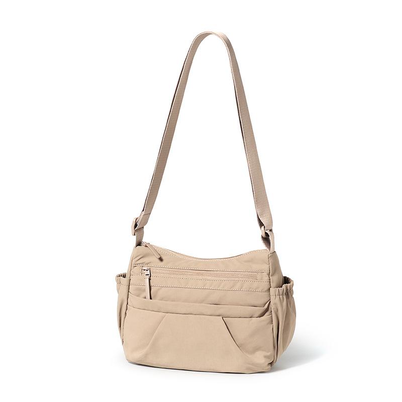 Shoulder Bag Large Capacity Crossbody Bag Multi-Layer Nylon Bag