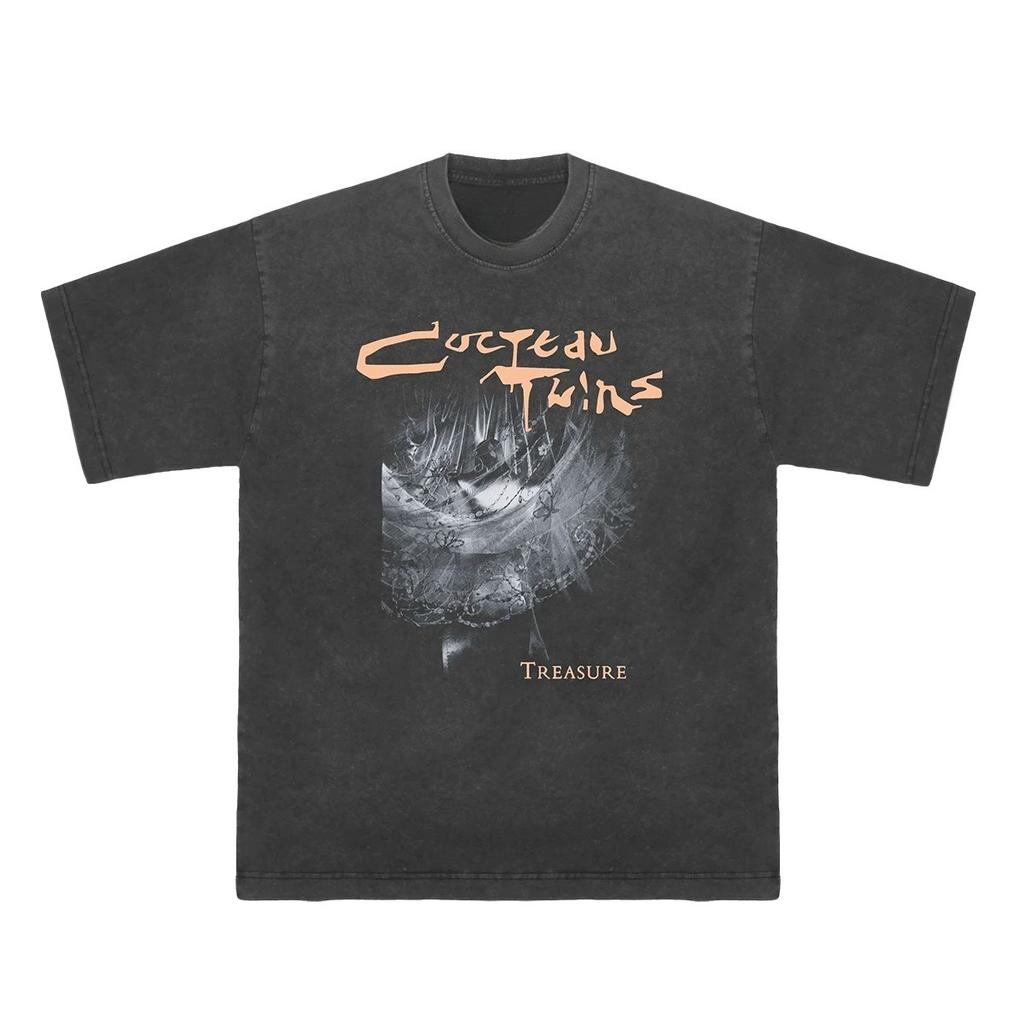 2026 Cocteau Twins T-Shirt Treasure 4Ad Robin Guthrie Elizabeth Frazer This Mortal Coil Gewaschen Langarm Baumwolle T-Shirt Kleidung