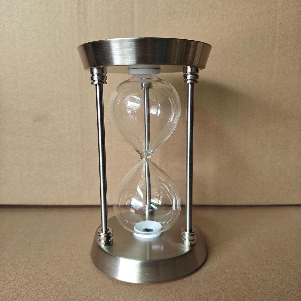 Creative Retro Hourglass Toothbrush Timer with Flowing Sand