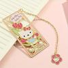 1pc New Cute Kt cat Hollow Metal Bookmarks to Fans of the Collection of Souvenir Gifts