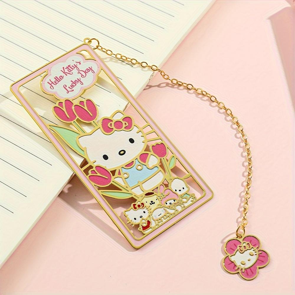 1pc New Cute Kt cat Hollow Metal Bookmarks to Fans of the Collection of Souvenir Gifts