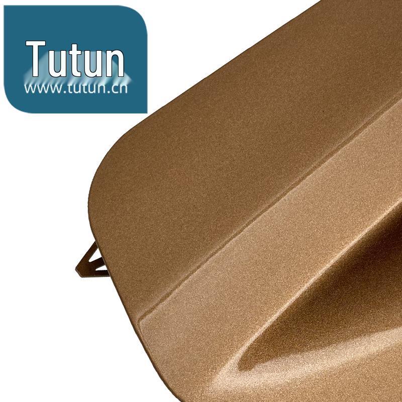 Qijun Front Bumper Tow Hook Cover, Dawn Gold, Fits 2014-2016 Models, Small Decorative Cover, 622A04CL0A.