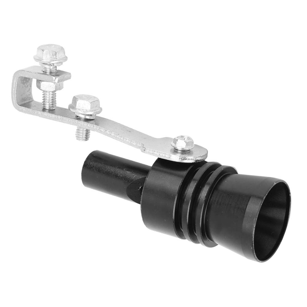 Siren Tube Whistle Aluminum Alloy Bottle Auto Remodeling Parts TC XL (Black)
