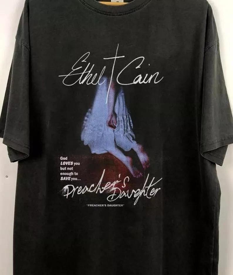 Ethel Cain Concert Unisex Shirt, Ethel Cain Shirt S-5XL Q8374 Unisex T-Shirt L