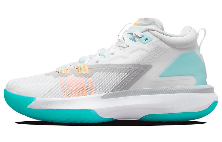 Air Jordan Zion 1  Белый Динамичный Бирюзовый  DA3130-101 45