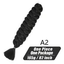 2026 New  Xpression Synthetic Big Braids Crochet Hair Braids Extensions Yaki Straight Hair Women's Jumbo Braids Hair Daily Wear