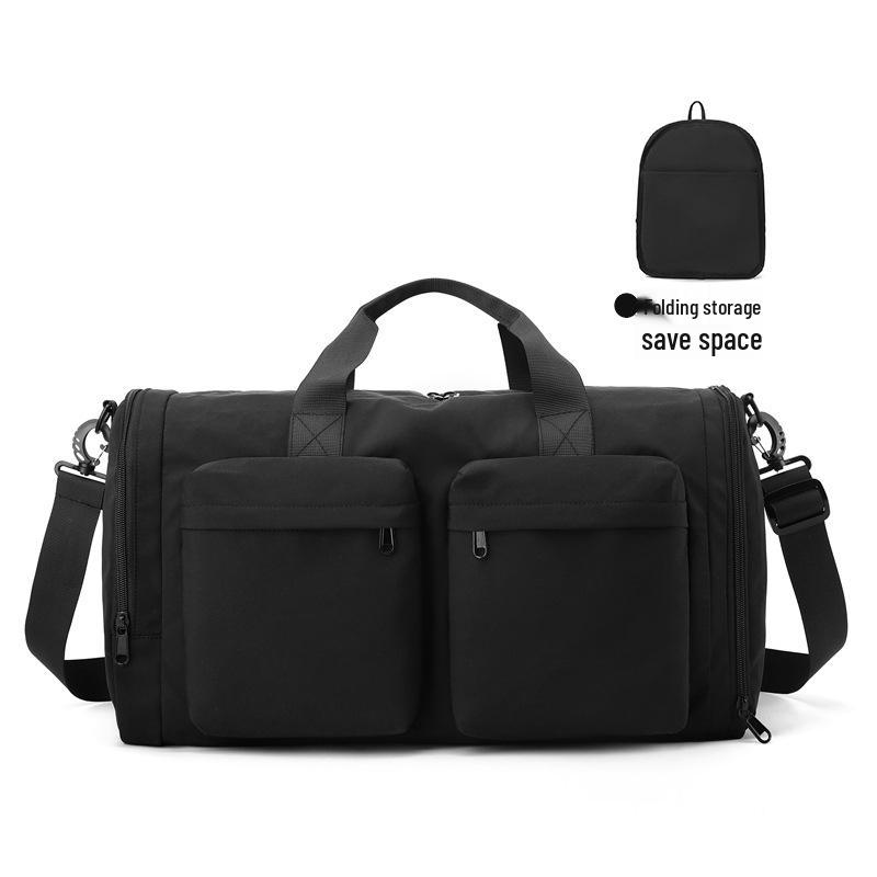 Duża Składana Torba Podróżna i Fitness z Separacją Mokrego/Suchego