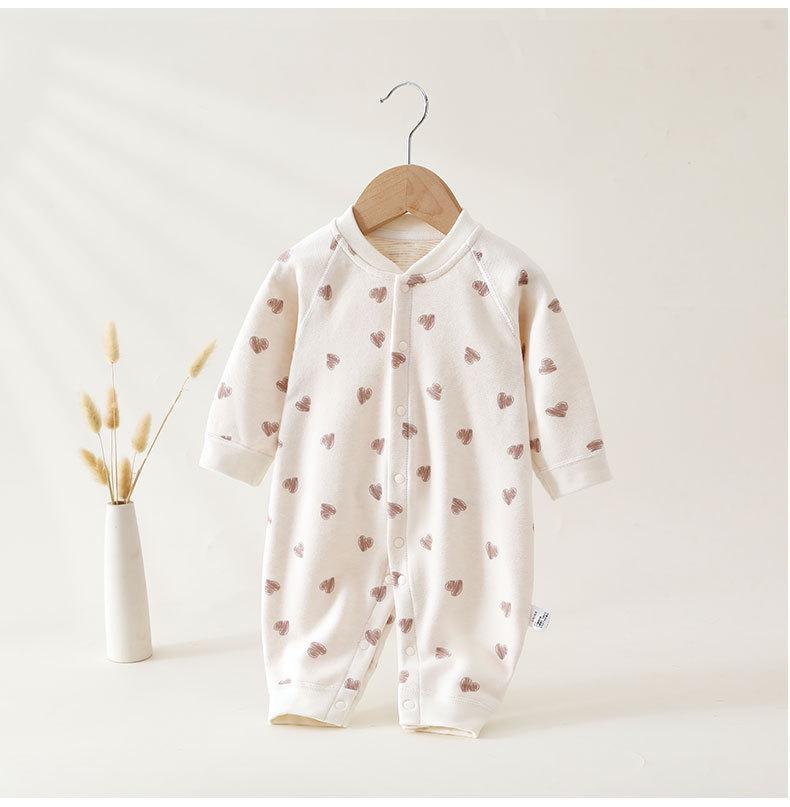 Unisex Baby Long Sleeve Onesie: Spring/Autumn Crawling Bodysuit & Homewear for Newborns and Children