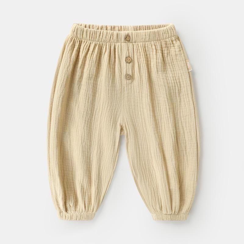 Baby Pants Casual Mosquito Repellent Pants Summer Clothes Boys and Girls Summer Gauze Leg Binding Pants