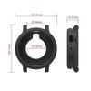 Soft Silicone Strap+Case for Amazfit Active Max Bumper Hollow Cover Protective Strap for Amazfit Active Max A2557 ShellAccessory