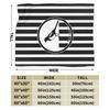 Newcastle Magpies Poster Blanket  Warm Soft Fashion Plush Throw Blanket For Students Couch Bed Flannel Bedspread Bed Cover
