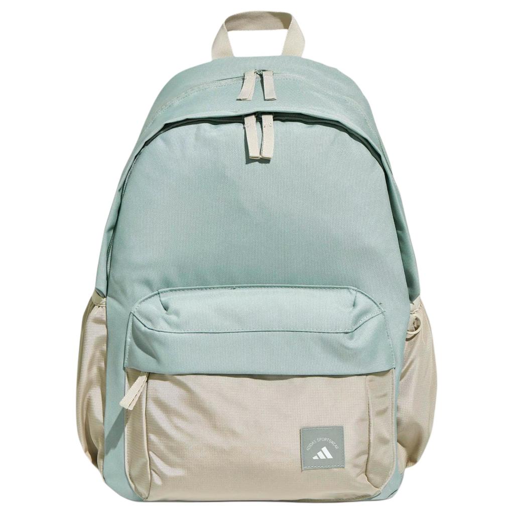 Adidas Fabric Backpack Unisex Wonder Light Gray Green/Miracle Bauxite